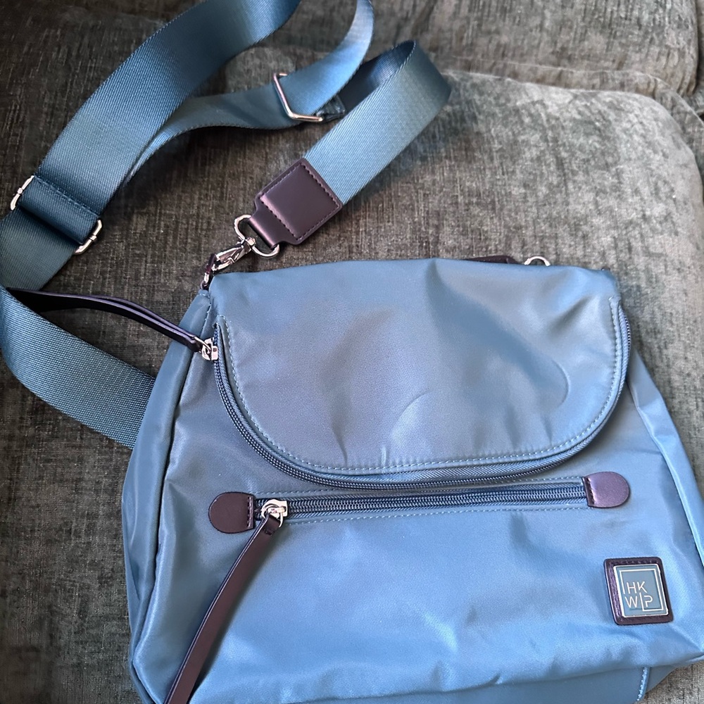 Blue Crossbody Bag